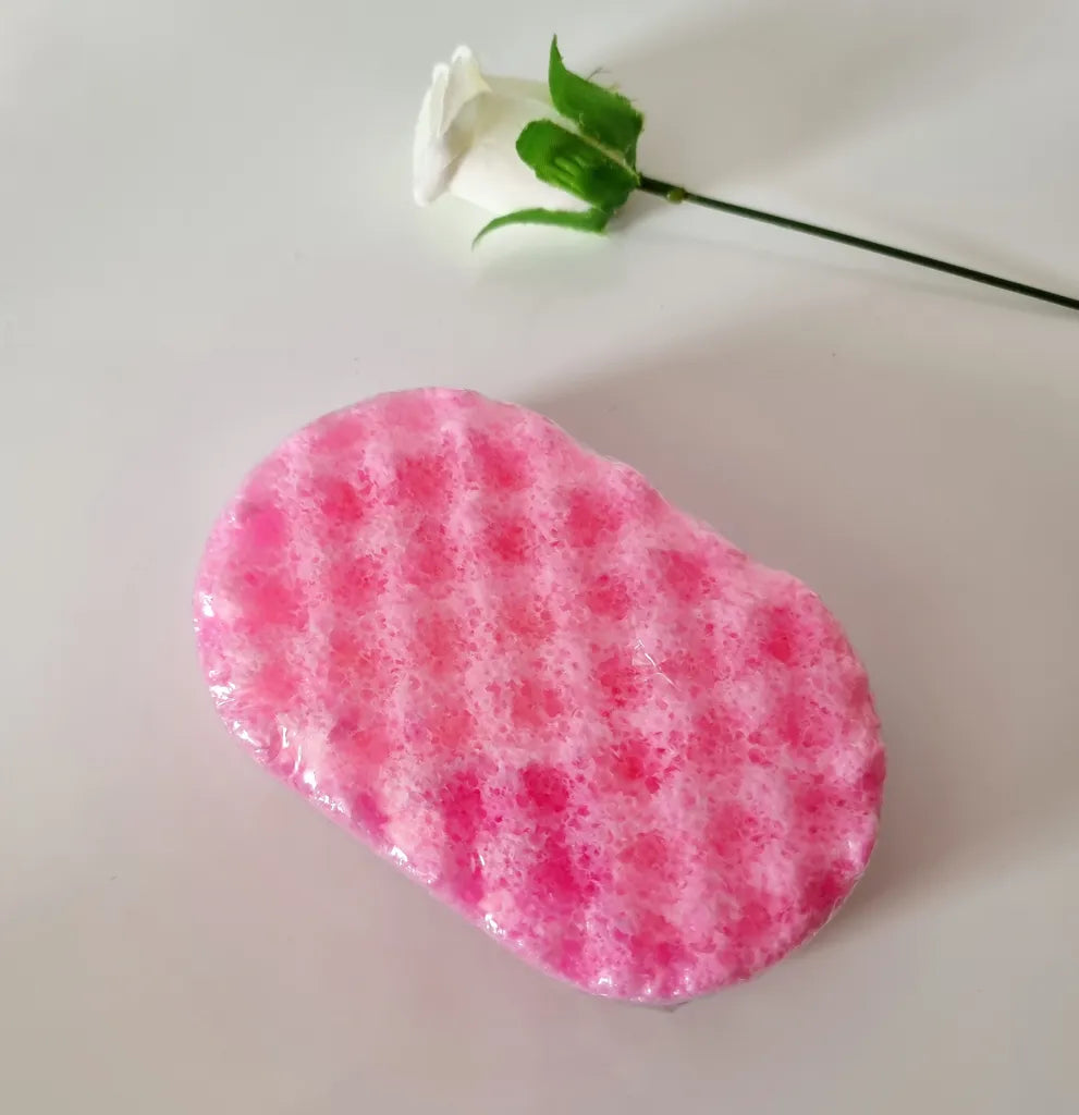 Prosecco Raspberry - Exfoliating Soap Sponge