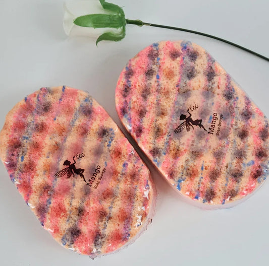 Mango - Exfoliating Soap Sponge