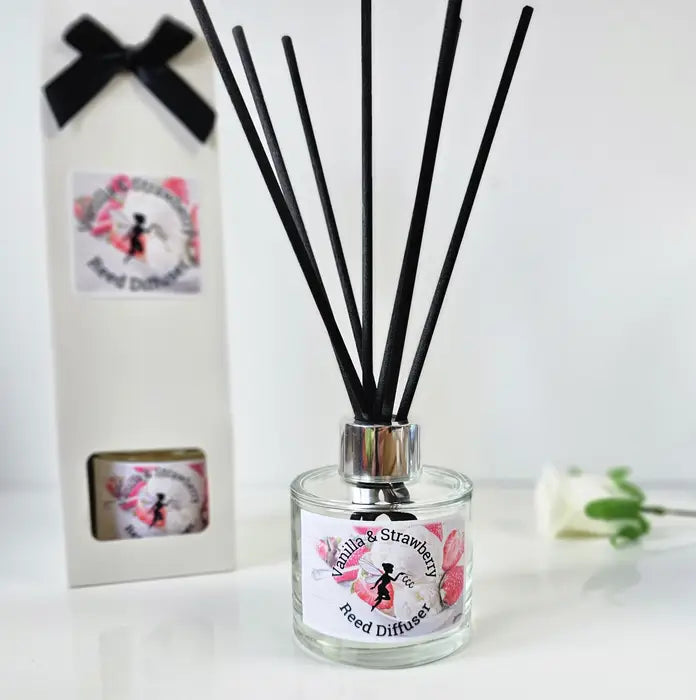 Vanilla & Strawberry - Reed Diffuser