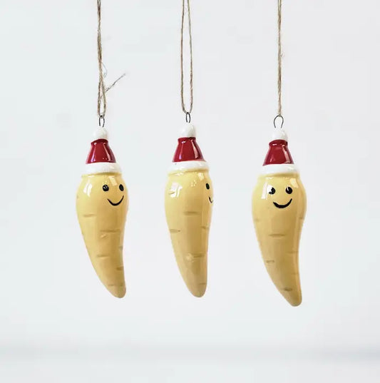 Ceramic Parsnips, 8cm