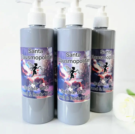 Santa Clausmopolitan - 3 in 1 Bubble Bath, Hand & Body Wash