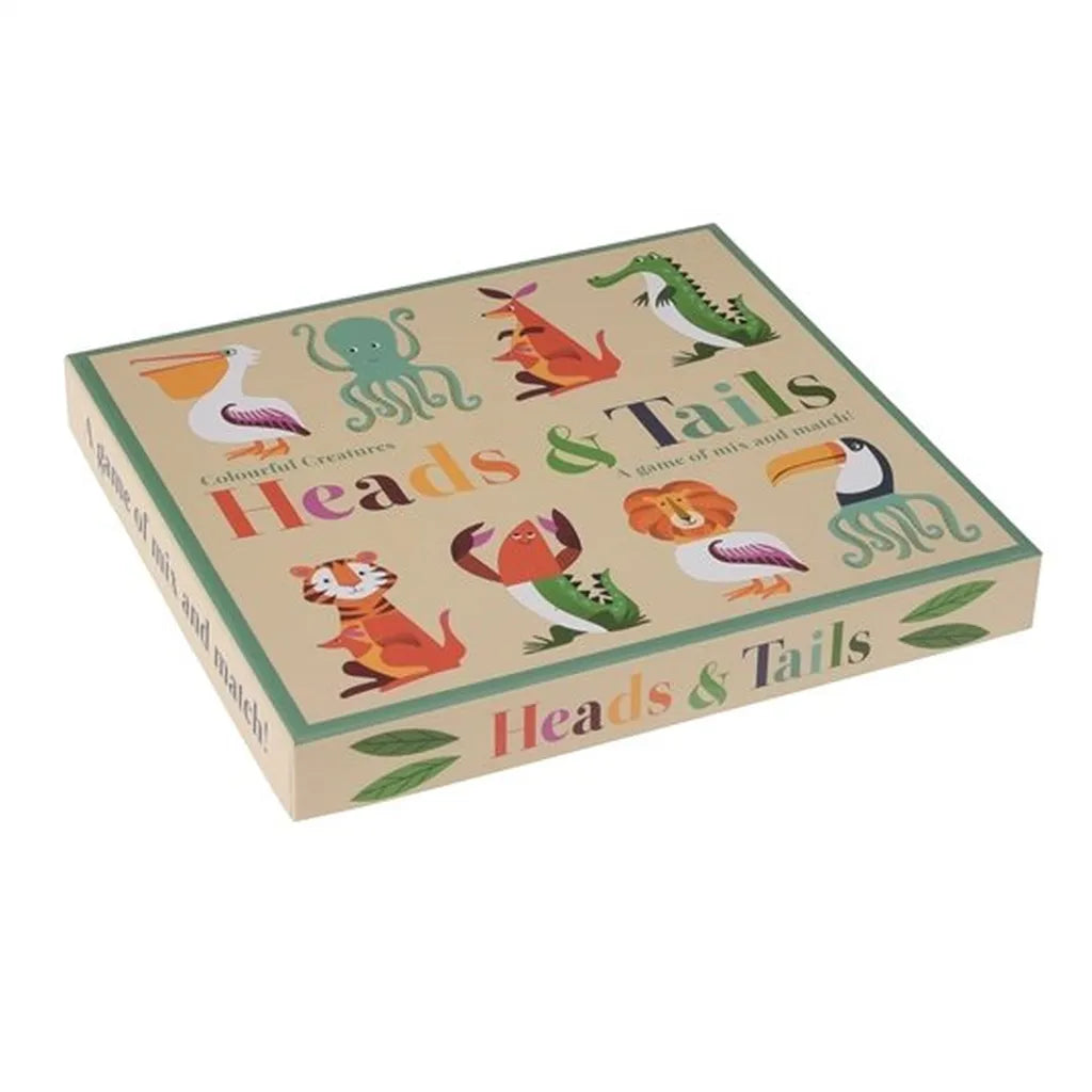 Colourful Creatures Heads & Tails Game
