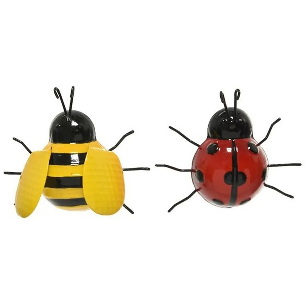 Wall Hanging Metal Insects, 9cm