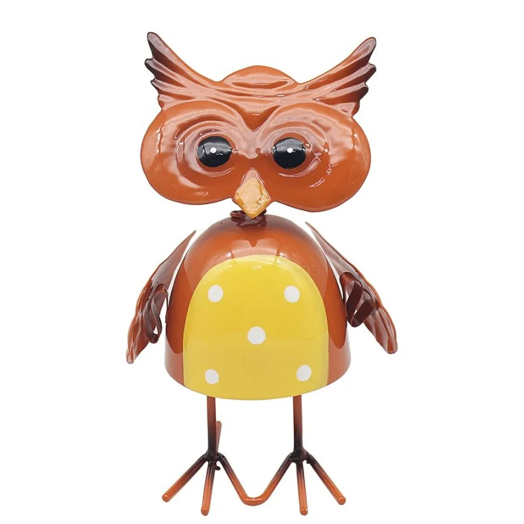 Bright Eyes Metal Owl, 16cm