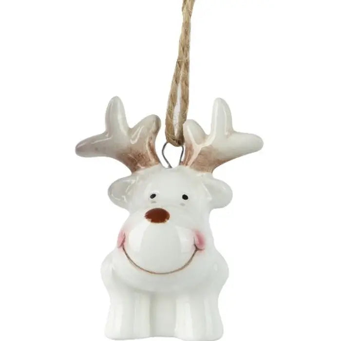 Hanging Gonk, Reindeer, Snowman Tree Decorations, 6.3cm