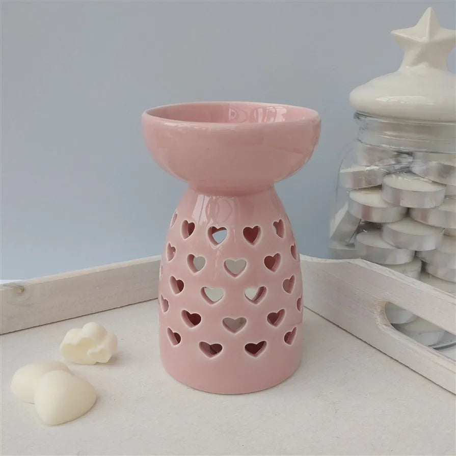 Deep Dish Hearts Ceramic Wax Melter