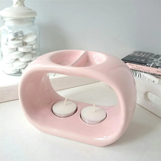 Duo Ceramic Wax Melter - Pink